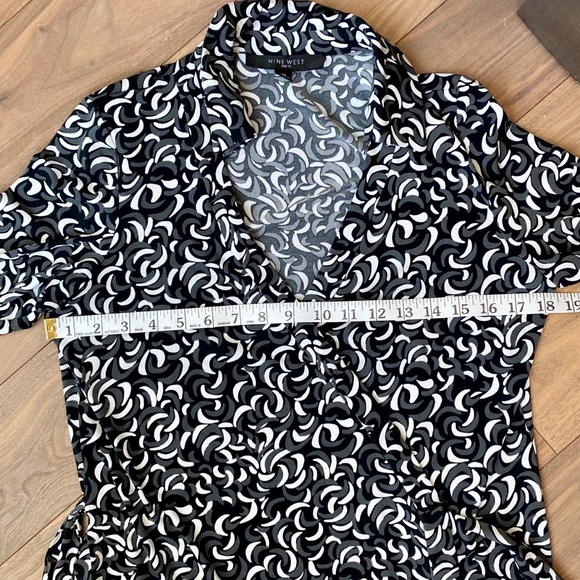 Nine West Wrap Dress - Picture 3 of 5
